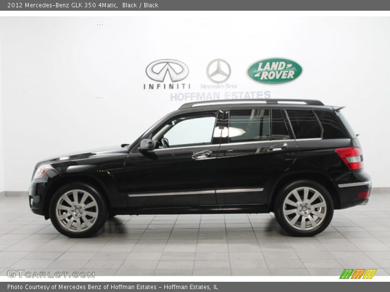 Black / Black 2012 Mercedes-Benz GLK 350 4Matic
