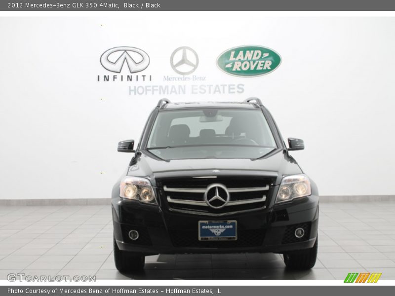 Black / Black 2012 Mercedes-Benz GLK 350 4Matic