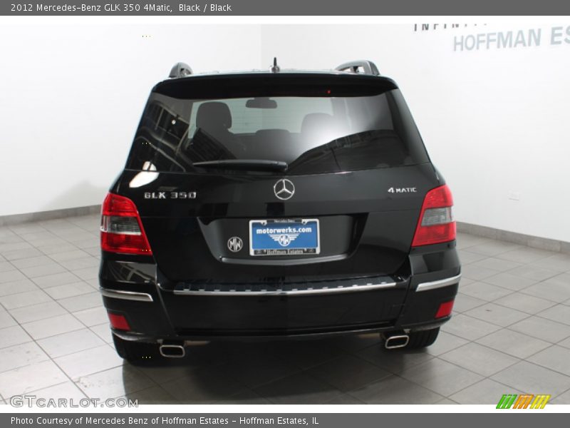 Black / Black 2012 Mercedes-Benz GLK 350 4Matic