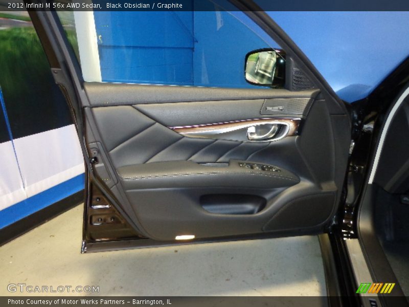 Door Panel of 2012 M 56x AWD Sedan