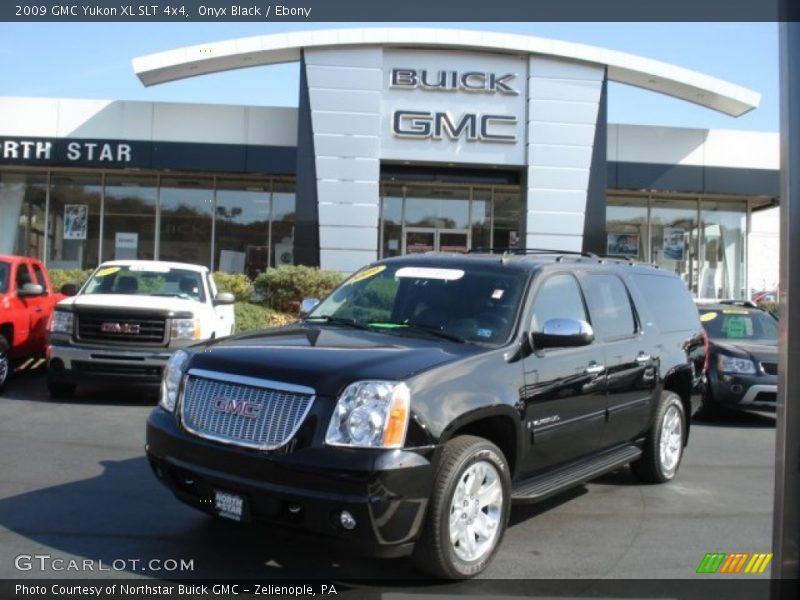 Onyx Black / Ebony 2009 GMC Yukon XL SLT 4x4