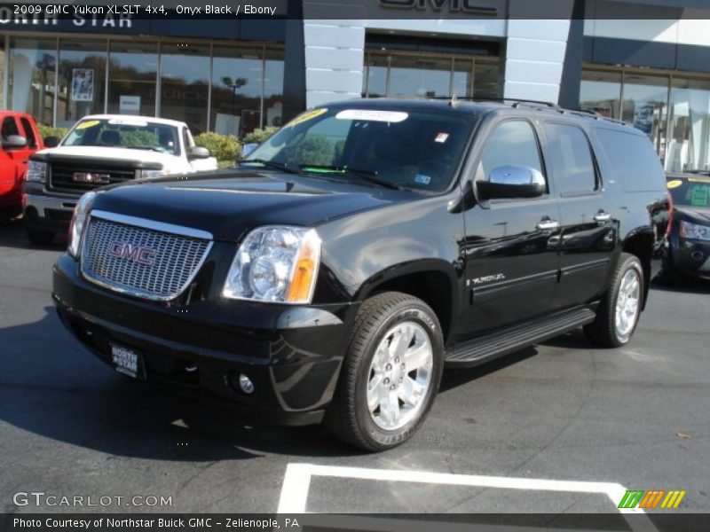 Onyx Black / Ebony 2009 GMC Yukon XL SLT 4x4