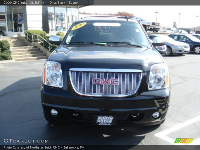 Onyx Black / Ebony 2009 GMC Yukon XL SLT 4x4