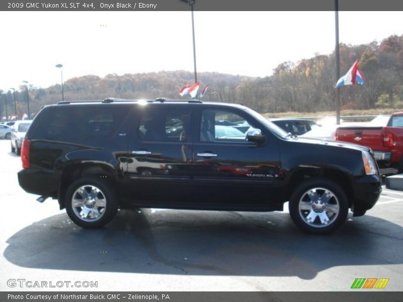 Onyx Black / Ebony 2009 GMC Yukon XL SLT 4x4