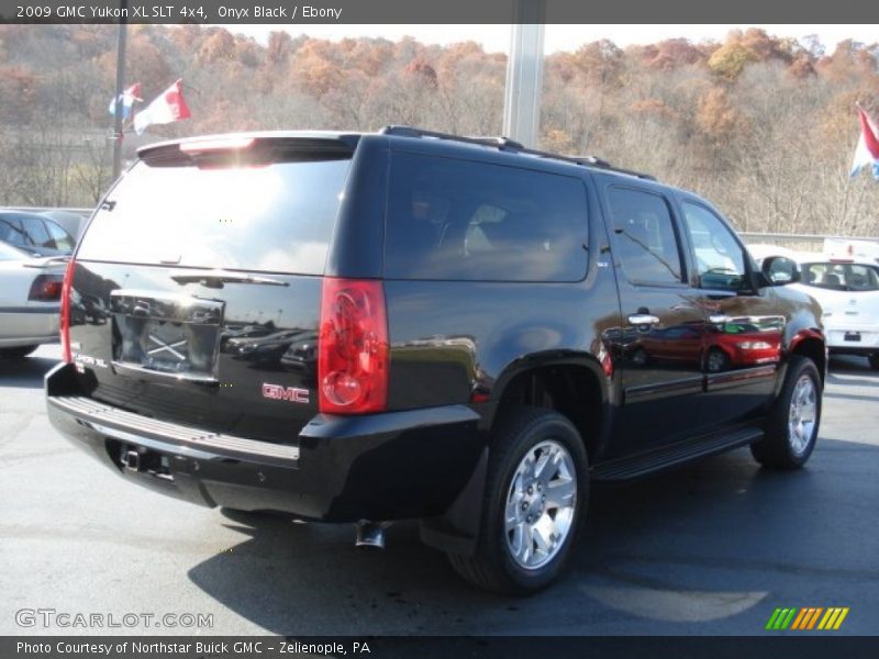 Onyx Black / Ebony 2009 GMC Yukon XL SLT 4x4