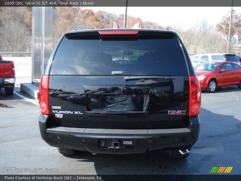 Onyx Black / Ebony 2009 GMC Yukon XL SLT 4x4