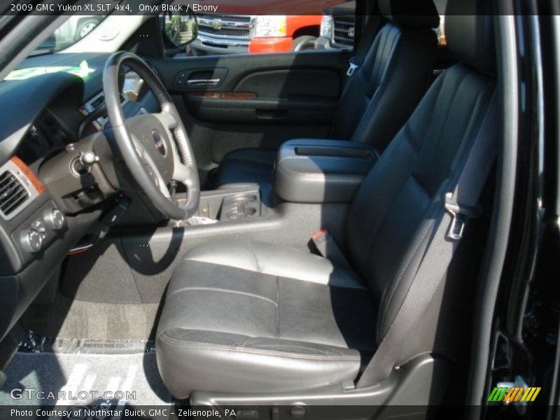 Onyx Black / Ebony 2009 GMC Yukon XL SLT 4x4