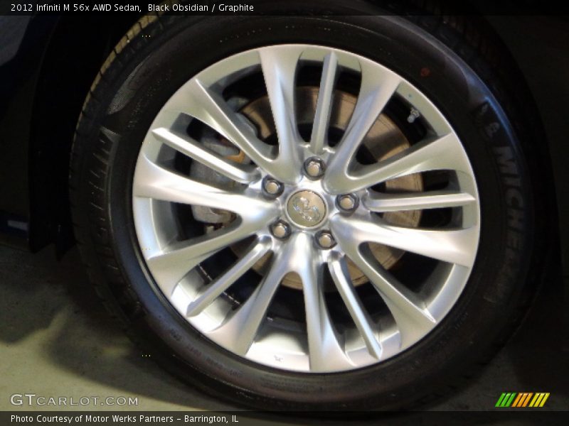  2012 M 56x AWD Sedan Wheel