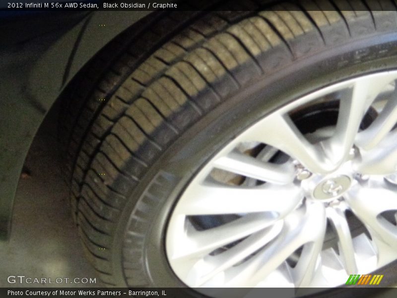 Black Obsidian / Graphite 2012 Infiniti M 56x AWD Sedan