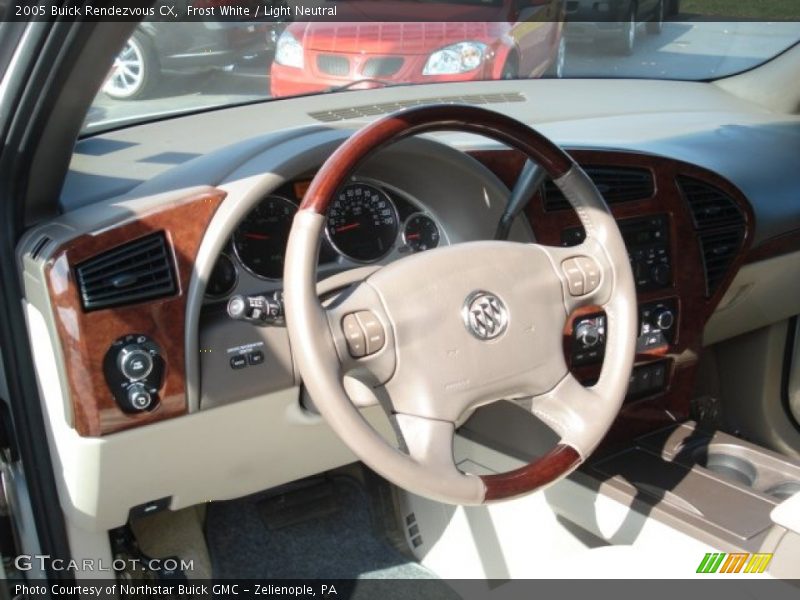 Frost White / Light Neutral 2005 Buick Rendezvous CX