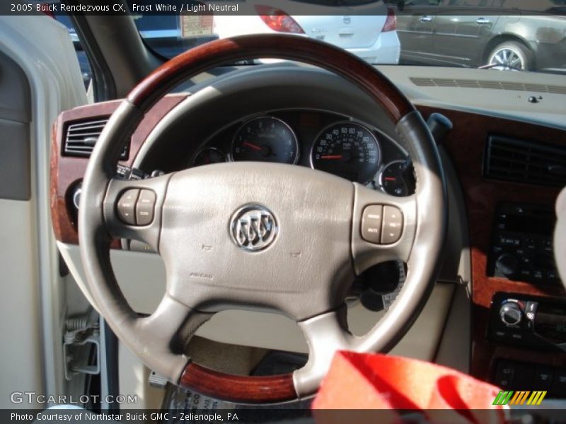 Frost White / Light Neutral 2005 Buick Rendezvous CX