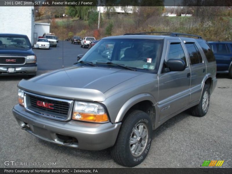 Pewter Metallic / Pewter 2001 GMC Jimmy SLT 4x4