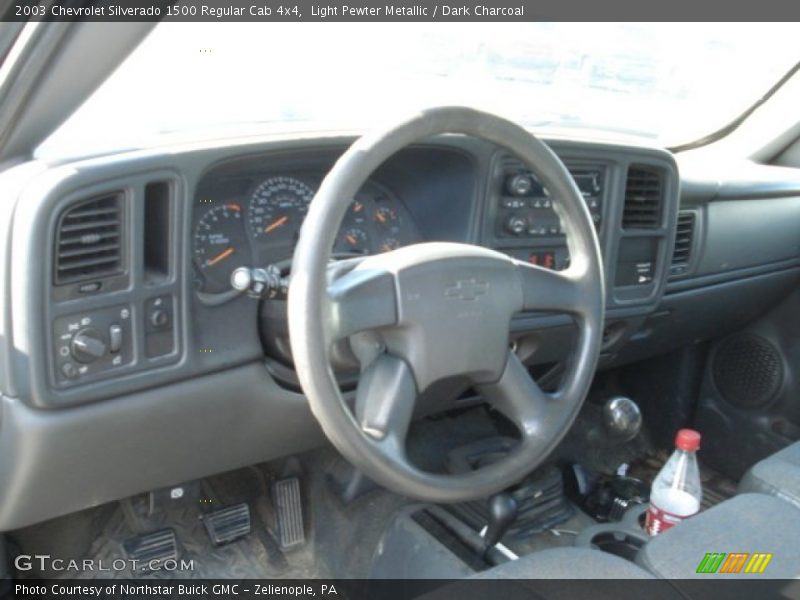 Light Pewter Metallic / Dark Charcoal 2003 Chevrolet Silverado 1500 Regular Cab 4x4