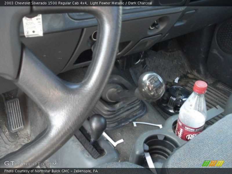 Light Pewter Metallic / Dark Charcoal 2003 Chevrolet Silverado 1500 Regular Cab 4x4