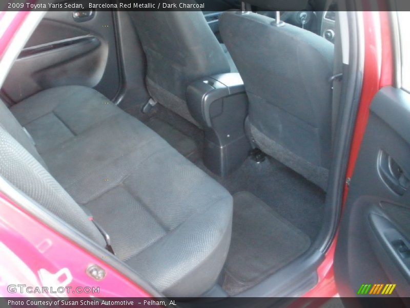 Barcelona Red Metallic / Dark Charcoal 2009 Toyota Yaris Sedan
