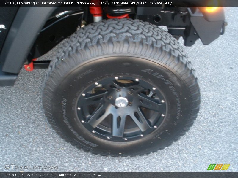 Black / Dark Slate Gray/Medium Slate Gray 2010 Jeep Wrangler Unlimited Mountain Edition 4x4