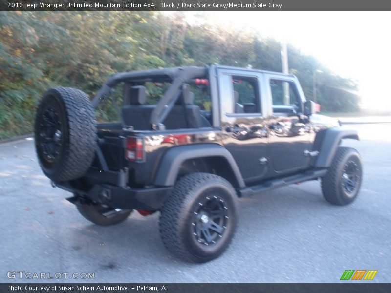Black / Dark Slate Gray/Medium Slate Gray 2010 Jeep Wrangler Unlimited Mountain Edition 4x4