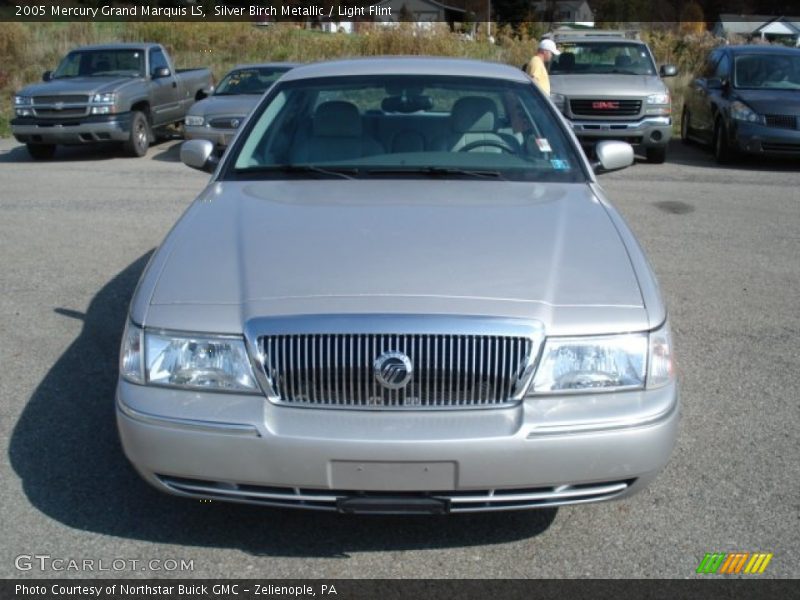 Silver Birch Metallic / Light Flint 2005 Mercury Grand Marquis LS