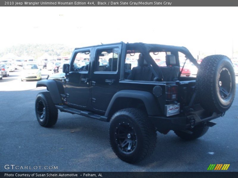Black / Dark Slate Gray/Medium Slate Gray 2010 Jeep Wrangler Unlimited Mountain Edition 4x4
