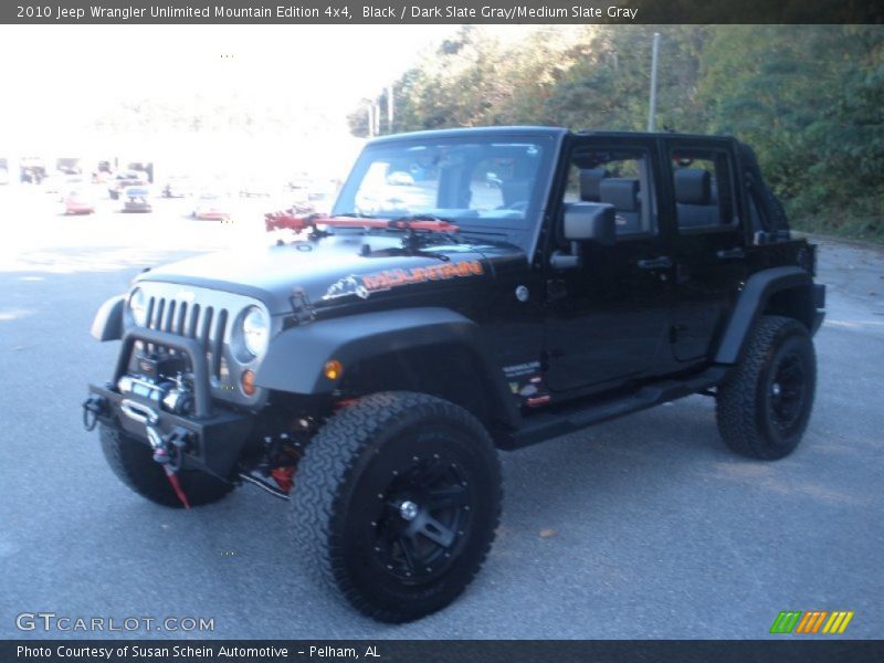 Black / Dark Slate Gray/Medium Slate Gray 2010 Jeep Wrangler Unlimited Mountain Edition 4x4