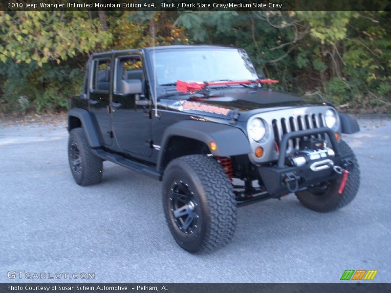 Black / Dark Slate Gray/Medium Slate Gray 2010 Jeep Wrangler Unlimited Mountain Edition 4x4