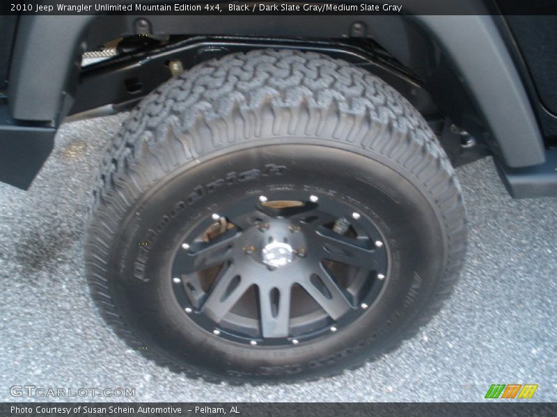 Black / Dark Slate Gray/Medium Slate Gray 2010 Jeep Wrangler Unlimited Mountain Edition 4x4