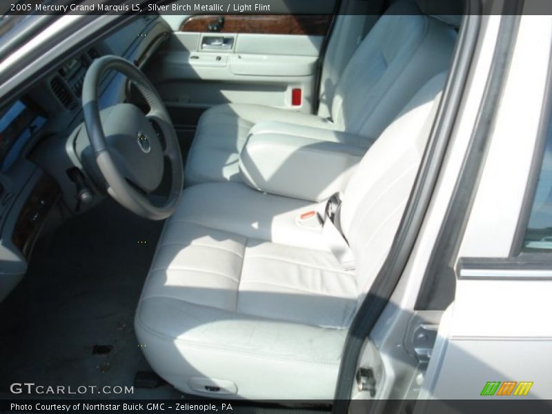 Silver Birch Metallic / Light Flint 2005 Mercury Grand Marquis LS