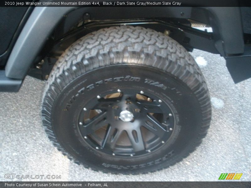 Black / Dark Slate Gray/Medium Slate Gray 2010 Jeep Wrangler Unlimited Mountain Edition 4x4