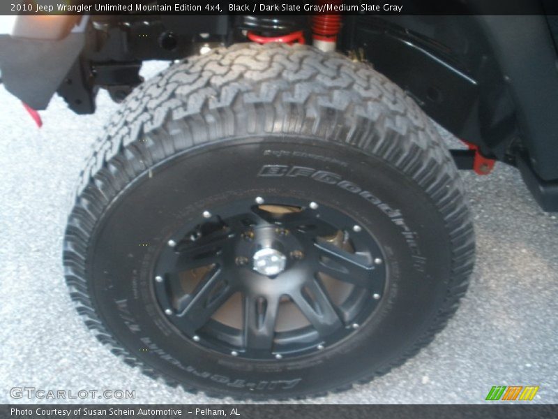 Black / Dark Slate Gray/Medium Slate Gray 2010 Jeep Wrangler Unlimited Mountain Edition 4x4