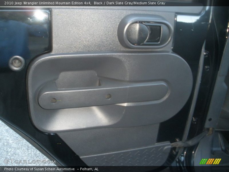 Black / Dark Slate Gray/Medium Slate Gray 2010 Jeep Wrangler Unlimited Mountain Edition 4x4