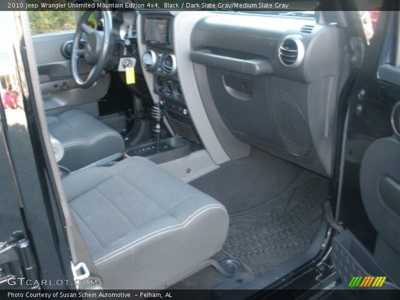 Black / Dark Slate Gray/Medium Slate Gray 2010 Jeep Wrangler Unlimited Mountain Edition 4x4