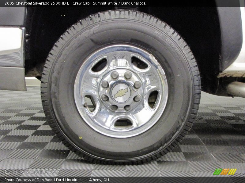 Summit White / Dark Charcoal 2005 Chevrolet Silverado 2500HD LT Crew Cab