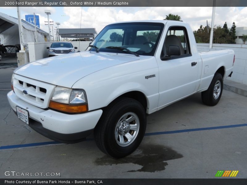 Front 3/4 View of 2000 Ranger XL Regular Cab