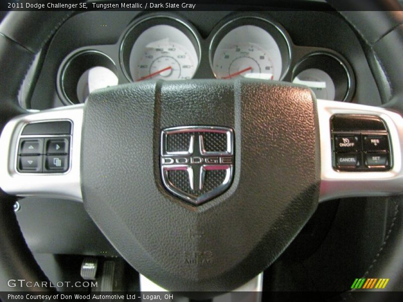 Tungsten Metallic / Dark Slate Gray 2011 Dodge Challenger SE