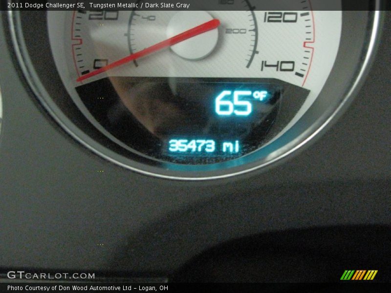 Tungsten Metallic / Dark Slate Gray 2011 Dodge Challenger SE