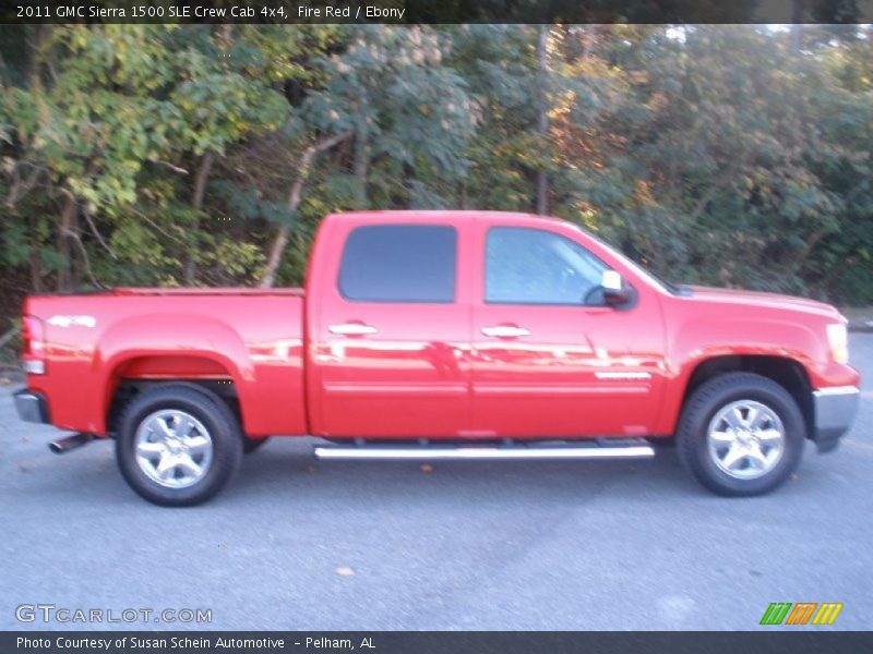 Fire Red / Ebony 2011 GMC Sierra 1500 SLE Crew Cab 4x4