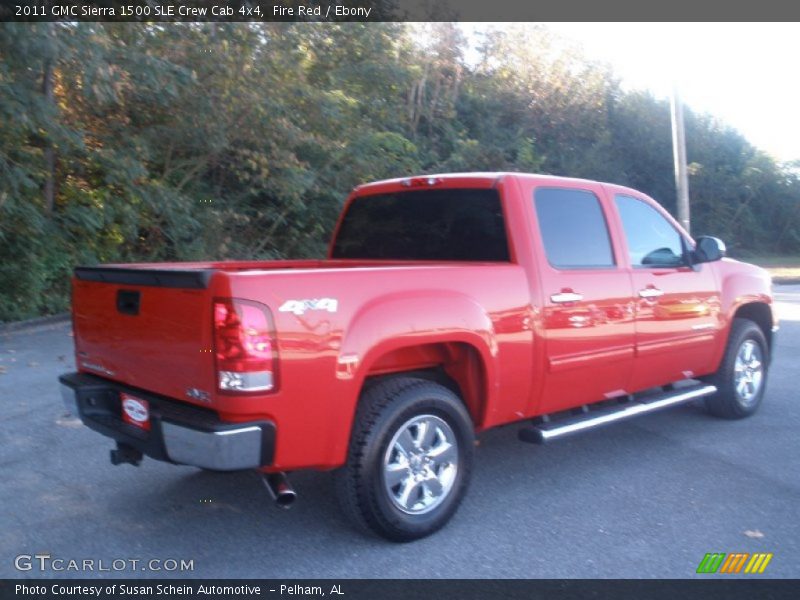 Fire Red / Ebony 2011 GMC Sierra 1500 SLE Crew Cab 4x4