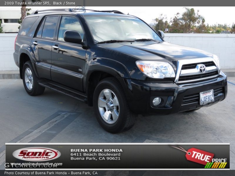 Black / Stone 2009 Toyota 4Runner SR5