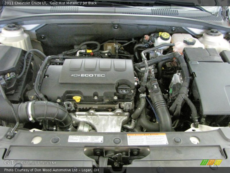 Gold Mist Metallic / Jet Black 2011 Chevrolet Cruze LT