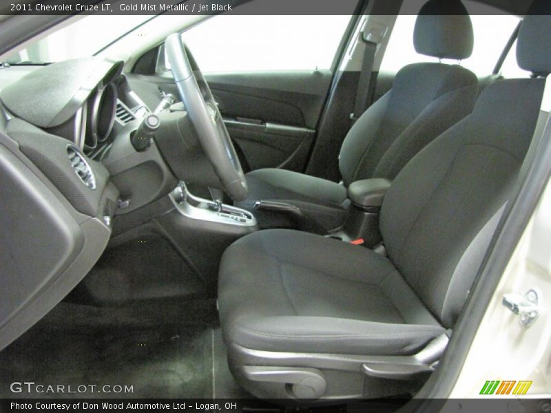 Gold Mist Metallic / Jet Black 2011 Chevrolet Cruze LT