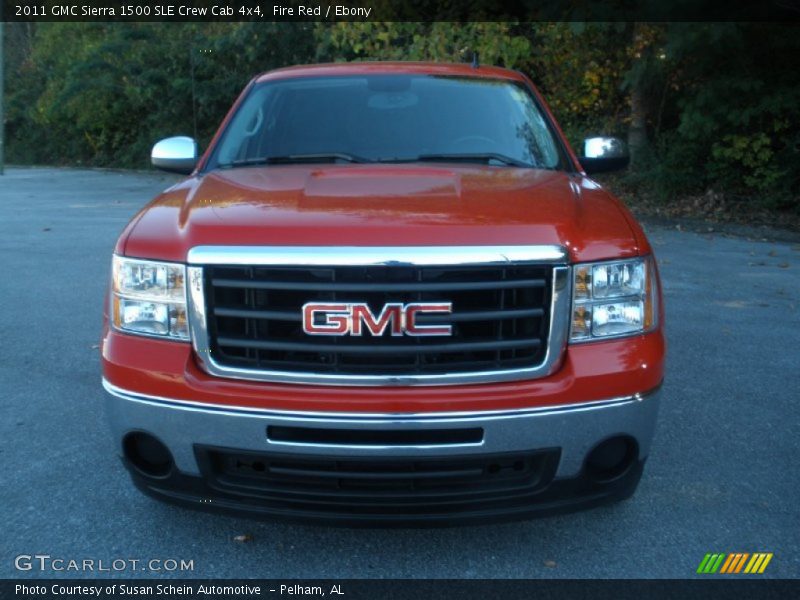 Fire Red / Ebony 2011 GMC Sierra 1500 SLE Crew Cab 4x4