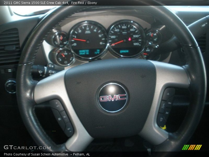 Fire Red / Ebony 2011 GMC Sierra 1500 SLE Crew Cab 4x4