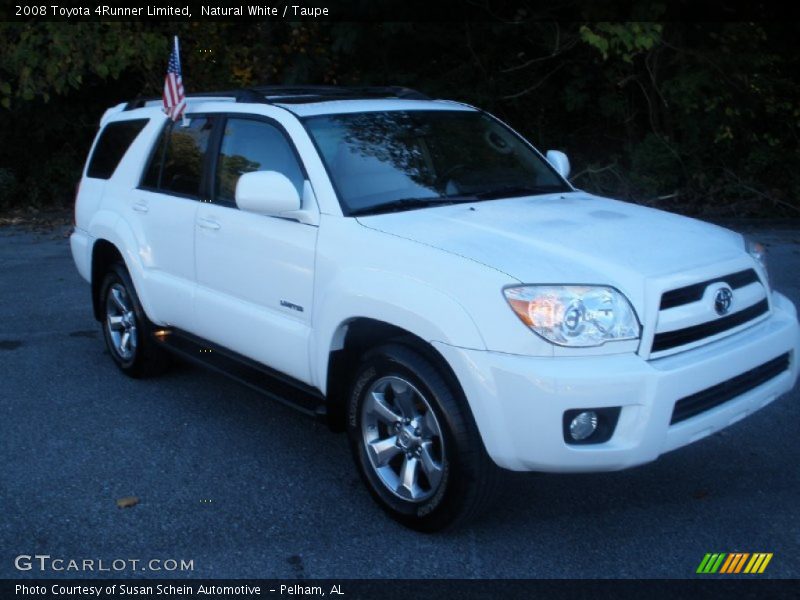 Natural White / Taupe 2008 Toyota 4Runner Limited