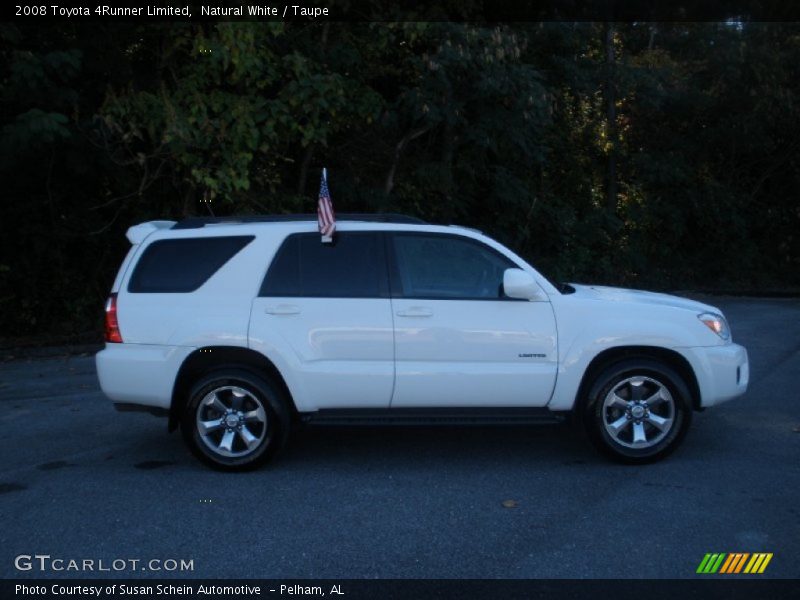 Natural White / Taupe 2008 Toyota 4Runner Limited