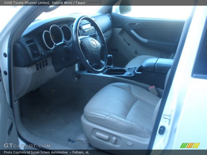 Natural White / Taupe 2008 Toyota 4Runner Limited