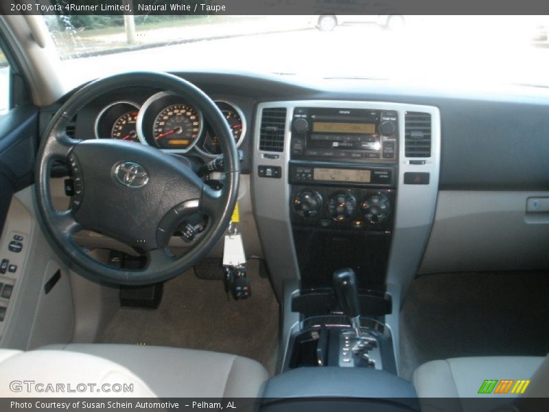 Natural White / Taupe 2008 Toyota 4Runner Limited