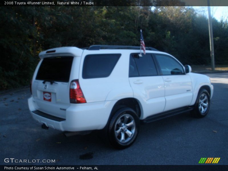 Natural White / Taupe 2008 Toyota 4Runner Limited