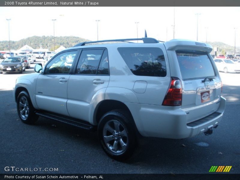 Natural White / Taupe 2008 Toyota 4Runner Limited