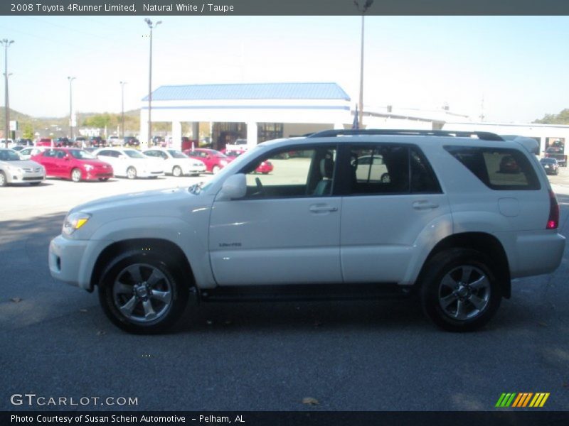 Natural White / Taupe 2008 Toyota 4Runner Limited