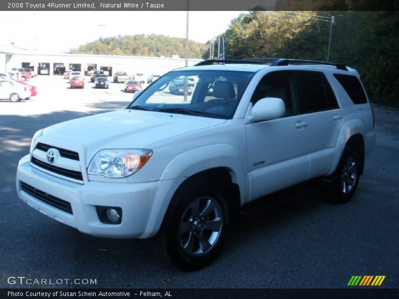 Natural White / Taupe 2008 Toyota 4Runner Limited